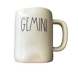 Rae Dunn Artisan Zodiac Sign, Horoscope Gemini Mug for Coffee, Tea, Drinks 16 oz